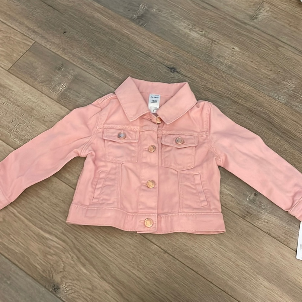 Carter's Pink Jean Jacket for Kids